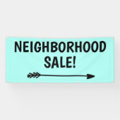 NABUURSCHAPSVERKOOP! Spandoek (Horizontaal)