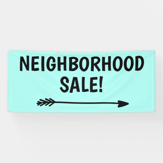 NABUURSCHAPSVERKOOP! Spandoek (Horizontaal)