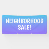 NABUURSCHAPSVERKOOP! Spandoek (Horizontaal)