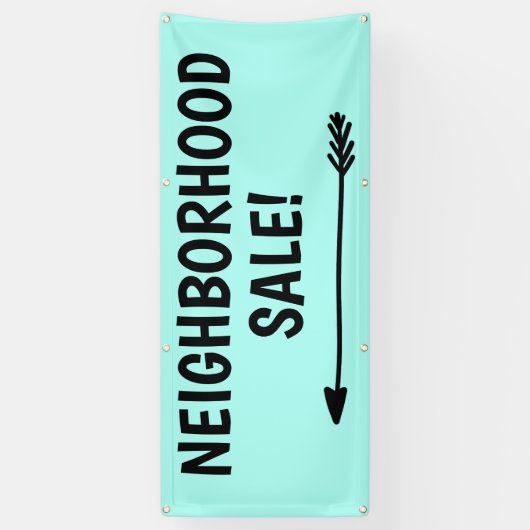 NABUURSCHAPSVERKOOP! Spandoek (Verticaal)