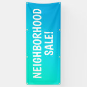 NABUURSCHAPSVERKOOP! Vinylbanner Spandoek (Verticaal)