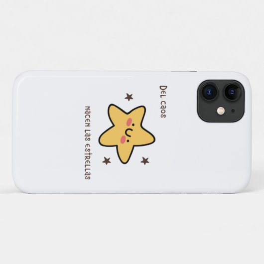 Nace una estrella Case-Mate iPhone case (Achterkant (horizontaal))
