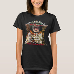 Nachclub Restaurant Bar Tiki Pub Toga 2024 Feest T-shirt