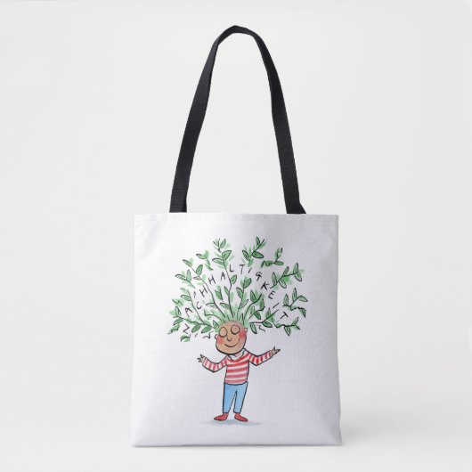 Nachhaltigkeit Tote Bag (Voorkant)