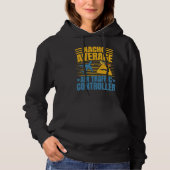 Nacho Average Air Traffic Controller Aviation Grap Hoodie (Voorkant)