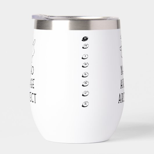 Nacho Average Architect Funny Cartoon Custom Pun (Rechts)