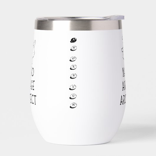 Nacho Average Architect Funny Cartoon Custom Pun (Links)