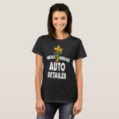 Nacho Average Auto Detailer Costume Car Polish T-shirt (Voorkant volledig)