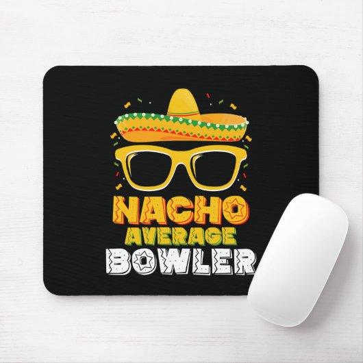 Nacho Average Bowler Cinco De MayoNacho Average Bo Muismat (Met muis)