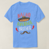 Nacho Average Brother Mexican Mustache Cinco de Ma T-shirt (Design voorkant)