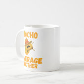 Nacho Average Brother Mok, Grappig Broer Cadeau, Koffiemok (Voorkant links)