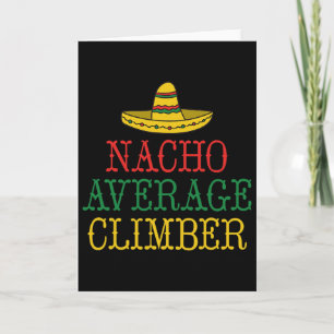 Nacho Average Climber Klimt Boom Klimmer  Kaart