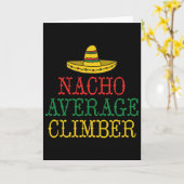 Nacho Average Climber Klimt Boom Klimmer Kaart (Gele Bloem)