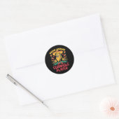 Nacho Average Cornhole Player Cinco De Mayo Mexico Ronde Sticker (Envelop)