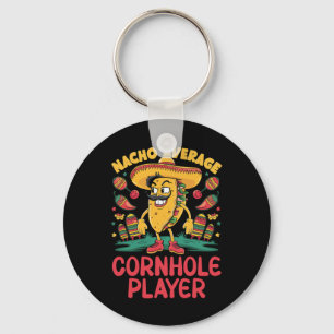 Nacho Average Cornhole Player Cinco De Mayo Mexico Sleutelhanger