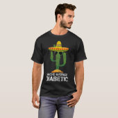 Nacho Average Diabetic Diabetes Awareness T-shirts (Voorkant volledig)