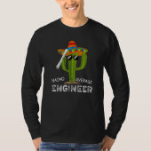 Nacho Average Engineer Funny Engineering Men Premi T-shirt (Voorkant)