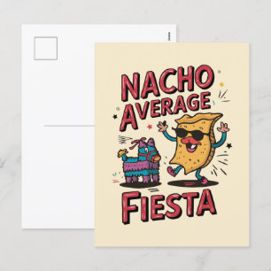 Nacho Average Fiesta - Leuk, kleurrijk Nacho-ontwe Feestdagenkaart