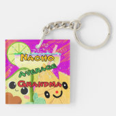 Nacho Average Grandma Funny Sleutelhanger (Achterkant)