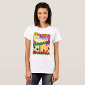 Nacho Average Grandma Funny T-shirt (Voorkant volledig)