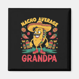 Nacho Average Grandpa Mexicaans Overeenkomend Cinc Magneet