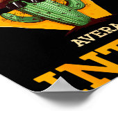 Nacho Average Intern Funny New Job Coworker Office Poster (Hoek)