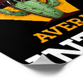 Nacho Average Intern Funny New Job Coworker Office Poster (Hoek)