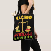 Nacho Average Lawyer Funny Cinco de Mayo Tote Bag (Dichtbij)