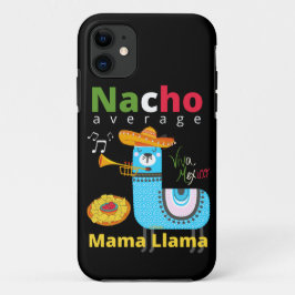 NACHO AVERAGE MAMA LLAMA cinco de mayo gift Case-Mate iPhone Case