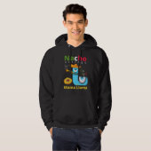 NACHO AVERAGE MAMA LLAMA cinco de mayo gift Hoodie (Voorkant volledig)