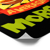 Nacho Average Morgan Grappige Verjaardag Gepersona Poster (Hoek)