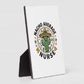 Nacho Average Nurse Cactus Fiesta Shirt Ontwerp_1 Fotoplaat (Zijkant)