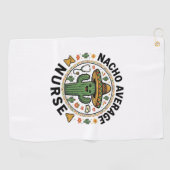 Nacho Average Nurse Cactus Fiesta Shirt Ontwerp_1 Golfhanddoek (Horizontaal)
