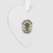 Nacho Average Nurse Cactus Fiesta Shirt Ontwerp_1 Ornament (voorkant)
