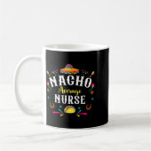 Nacho Average Nurse Cinco De Mayo Feest Mexicaans Koffiemok (Links)