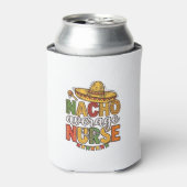 Nacho Average Nurse Cinco De Mayo Shirt Design_1 Blikjeskoeler (Blikje Voorkant)