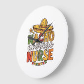 Nacho Average Nurse Cinco De Mayo Shirt Design_1 Grote Klok (Hoek)