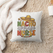 Nacho Average Nurse Cinco De Mayo Shirt Design_1 Kussen (Deken)