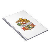 Nacho Average Nurse Cinco De Mayo Shirt Design_1 Notitieboek (Rechterzijde)