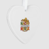 Nacho Average Nurse Cinco De Mayo Shirt Design_1 Ornament (voorkant)