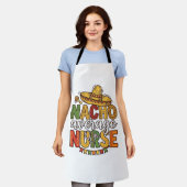 Nacho Average Nurse Cinco De Mayo Shirt Design_1 Schort (Gedragen)
