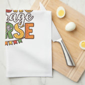 Nacho Average Nurse Cinco De Mayo Shirt Ontwerp_1 Theedoek (Quarter Fold)