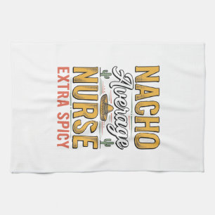 Nacho Average Nurse Extra Spicy Vintage T-shirt De Theedoek