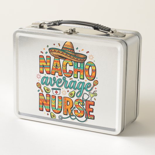 Nacho Average Nurse Fiesta Vector Shirt Design_1 (Voorkant)