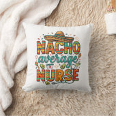 Nacho Average Nurse Fiesta Vector Shirt Design_1 Kussen (Deken)