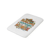 Nacho Average Nurse Fiesta Vector Shirt Ontwerp_1 Badmat (Gekanteld)
