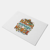 Nacho Average Nurse Fiesta Vector Shirt Ontwerp_1 Deurmat (Schuin)