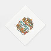 Nacho Average Nurse Fiesta Vector Shirt Ontwerp_1 Servet (Hoek)
