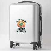 Nacho Average Nurse Manager Funny Cactus Shirt_1 Sticker (Koffer)