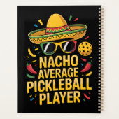 Nacho Average Pickleball Player Planner (Achterkant)